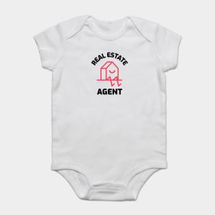 Real Estate Agent Baby Bodysuit
